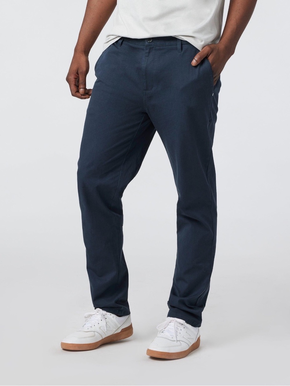 Vuori All Ways Chino Pants Men’s 36 Navy Stretch Performance 33” Inseam